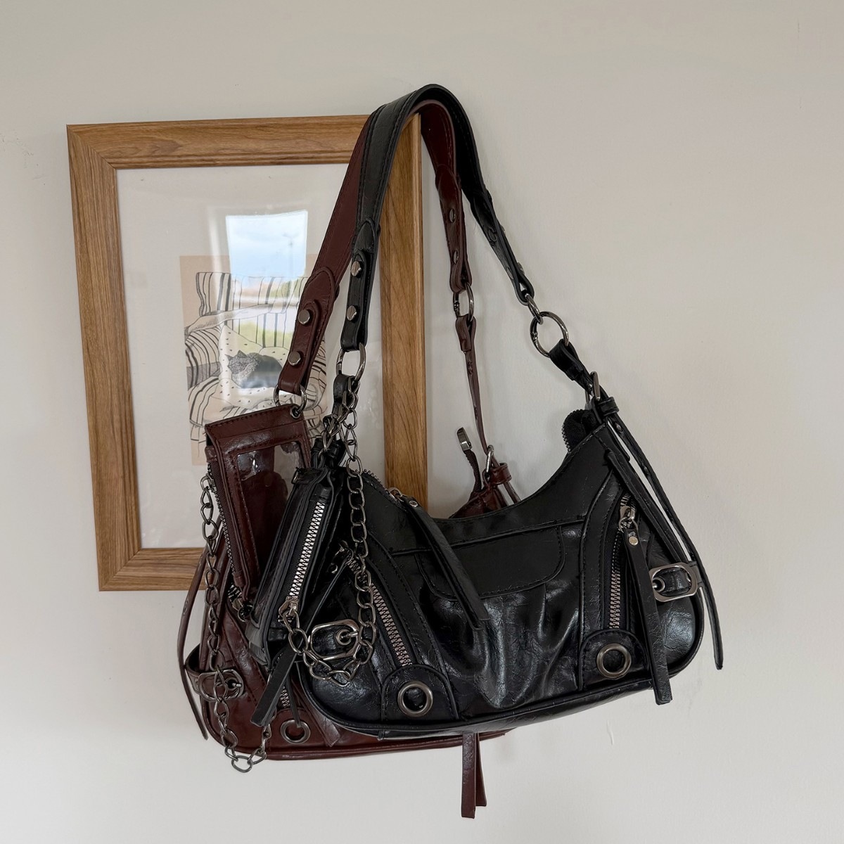 Women Bags On Sale - CGCBAG ヴィンテージ y2k 小型クロスボディバッグ 女性用 高級デザイナートートバッグ