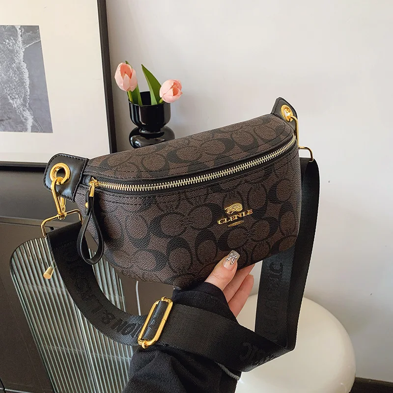 Women Bags 2026 Trends - 2026年新作 レディース チェスト＆ウエストバッグ、エレガントな高級ファッションプリント ショルダー クロスボディバッグ