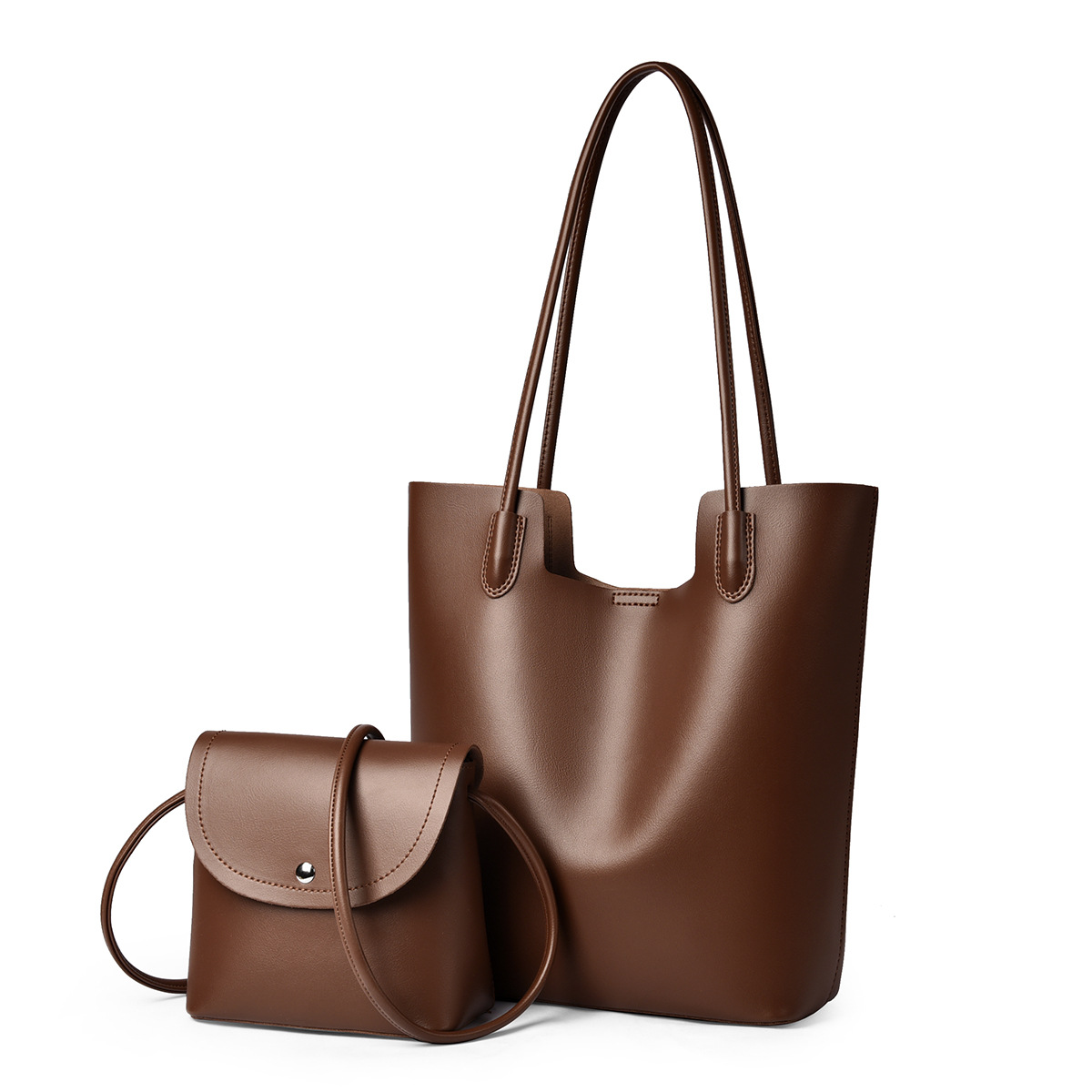 レディース用PUレザー製ショルダーバッグ、メッセンジャーバッ - Women'S Bags Handbags のレビューと価格