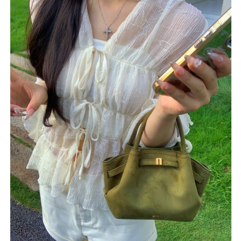 ハナ餃子型大容量ハンドバッグ 2026年春夏 ファッション  - Women Bags 2026 Trends のレビューと価格