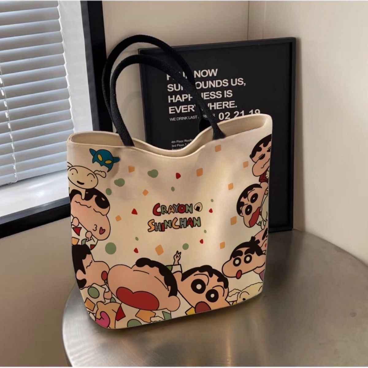 2026 新クレヨンしんちゃんキャンバストートバッグ大容量女 - Women Bags 2026 Trends のレビューと価格
