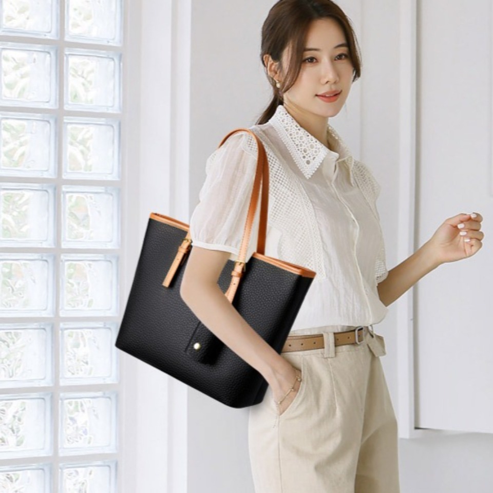 本物のブランドの高品質レザーカジュアルトート高級ハンドバッグ - Women Bags On Sale のレビューと価格